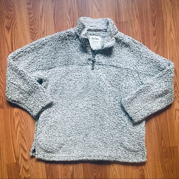 dylan Tops - Dylan Sherpa Pullover With Pockets Size XL